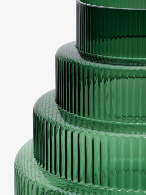 POLSPOTTEN Green Steps Large Vase | Browns Vases