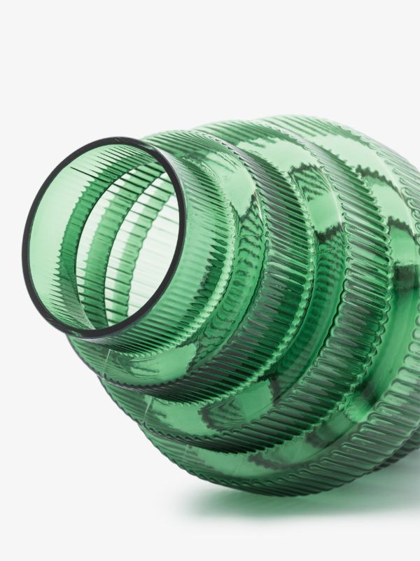 POLSPOTTEN Green Steps Small Vase | Browns Vases