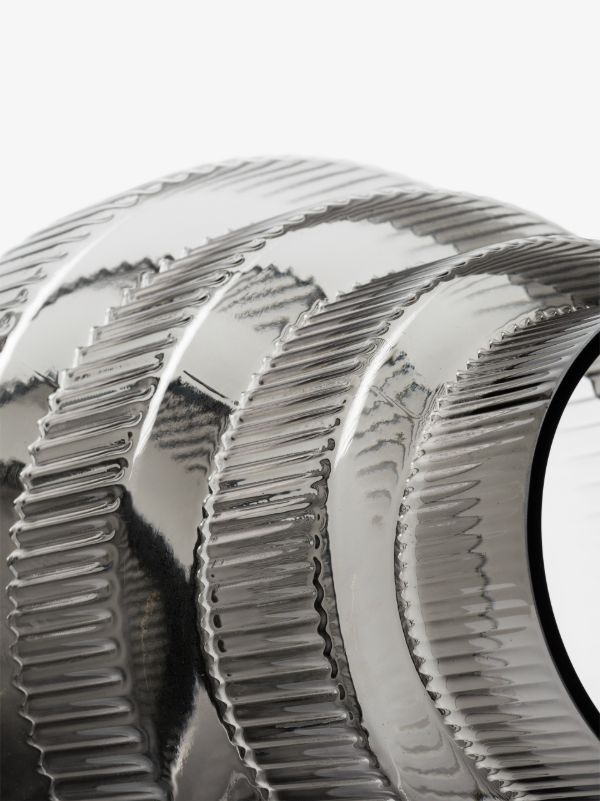 POLSPOTTEN Grey Steps Large Vase | Browns Vases