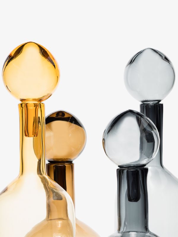 POLSPOTTEN Multicoloured Bubbles & Bottles Set | Browns Decorative Objects