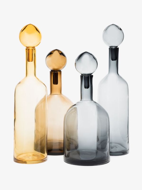 POLSPOTTEN multicoloured Bubbles & Bottles set | Browns Decorative Objects