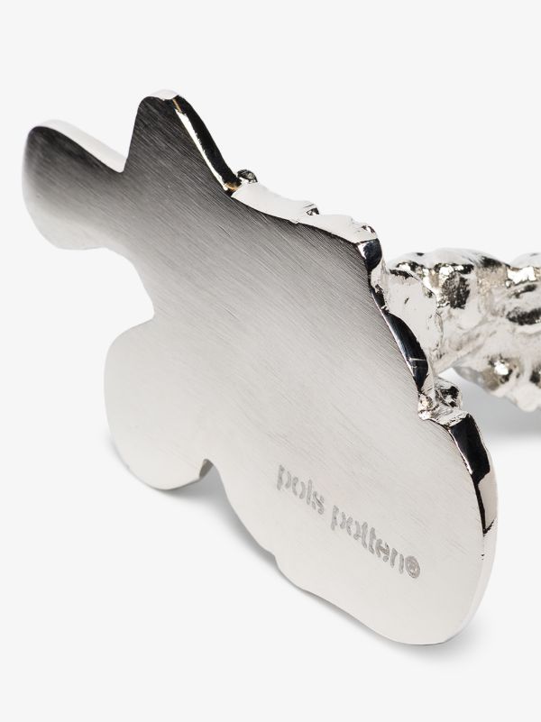 POLSPOTTEN Silver-tone Drip Small Candle Holder | Browns Candle Holders