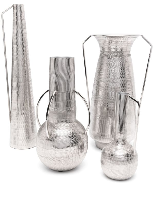 POLSPOTTEN Silver-tone Roman Vase Set | Browns Vases