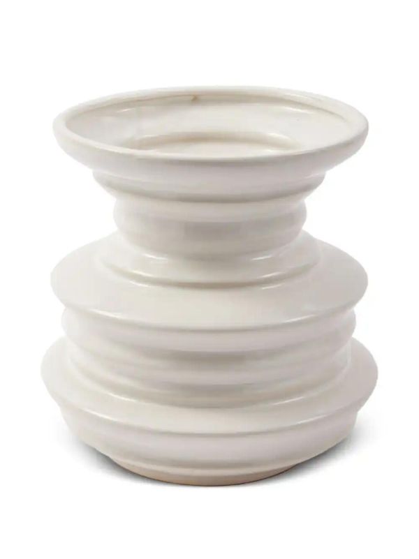 POLSPOTTEN Stacked Plates Vase (23cm) | Browns Homeware