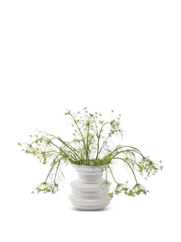 POLSPOTTEN Stacked Plates Vase (23cm) | Browns Homeware