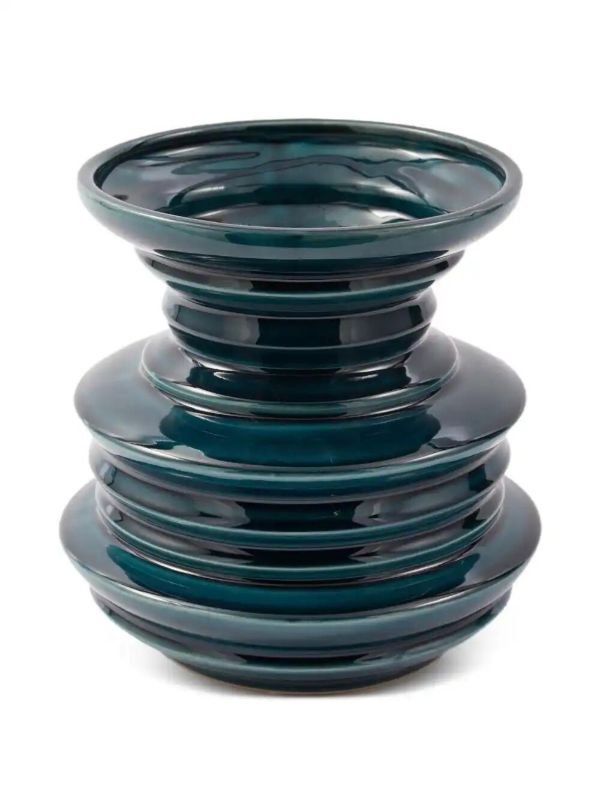 POLSPOTTEN Stacked Plates vase (23cm) | Browns Homeware