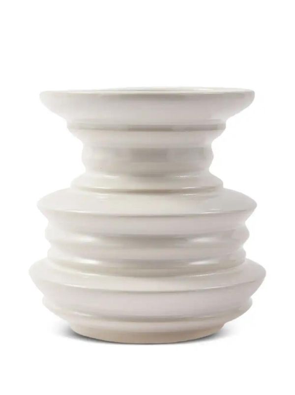 POLSPOTTEN Stacked Plates vase (23cm) | Browns Homeware