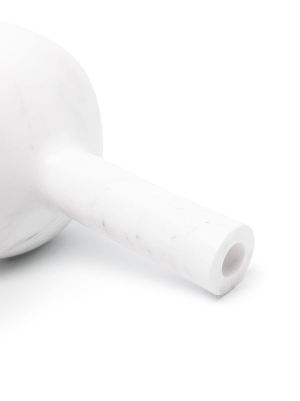 POLSPOTTEN White Heritage Bell Candle Holder | Browns Candle Holders