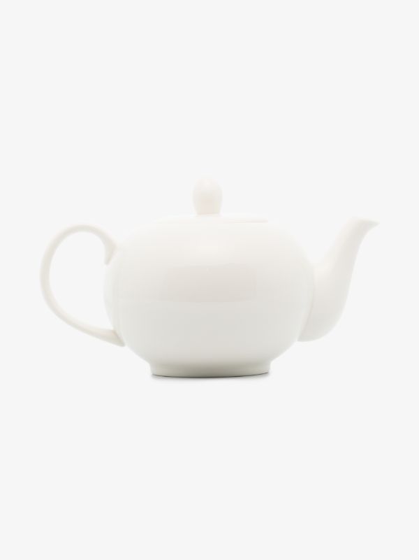 POLSPOTTEN White Undressed Teapot | Browns Cups & Tea Sets