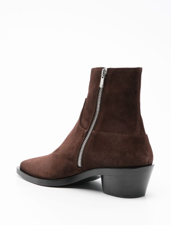 Proenza Schouler 40mm Suede Ankle Boots | Browns Boots