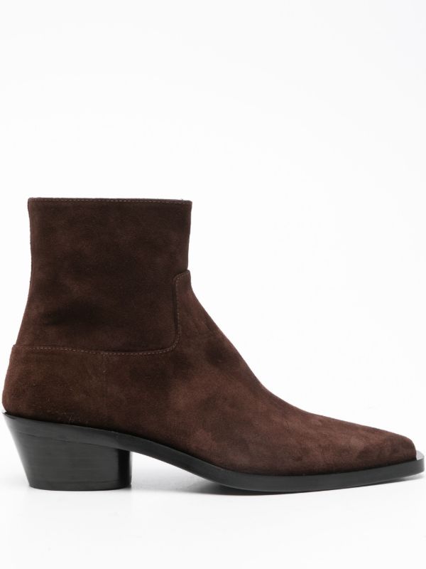 Proenza Schouler 40mm suede ankle boots | Browns Boots