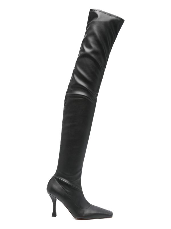 Proenza Schouler 95mm Trap knee-high boots | Browns Boots