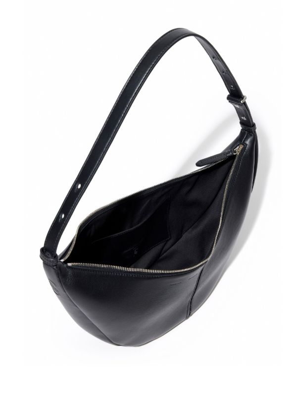 Proenza Schouler Black Slide Leather Shoulder Bag | Browns Shoulder Bags