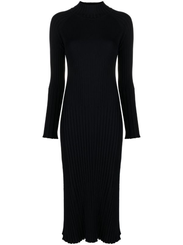 Proenza Schouler Carmen ribbed-knit midi dress | Browns Sweater Dresses