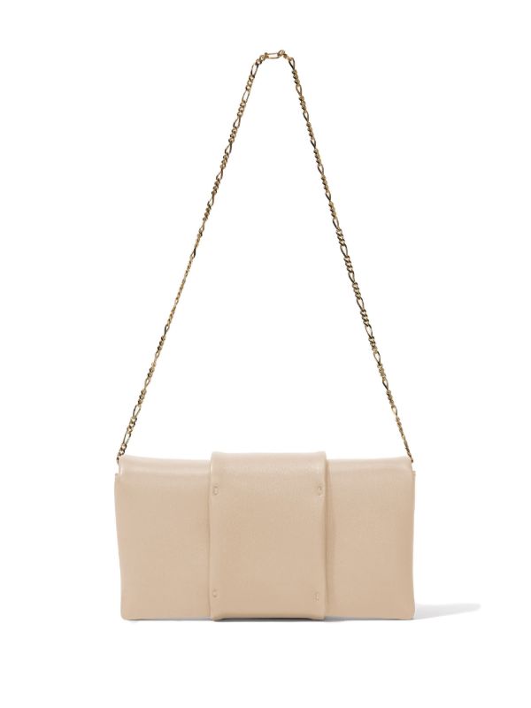 Proenza Schouler Neutral Flip Leather Shoulder Bag | Browns Shoulder Bags