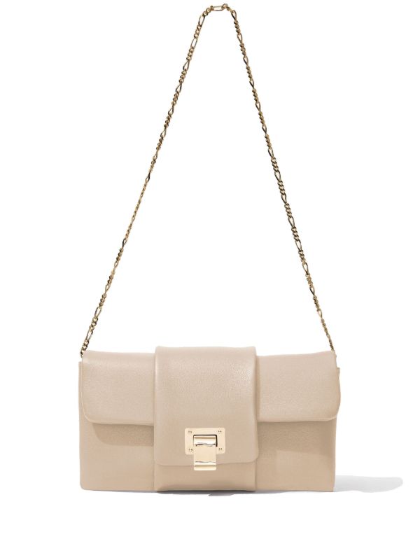 Proenza Schouler Neutral Flip Leather Shoulder Bag | Browns Shoulder Bags