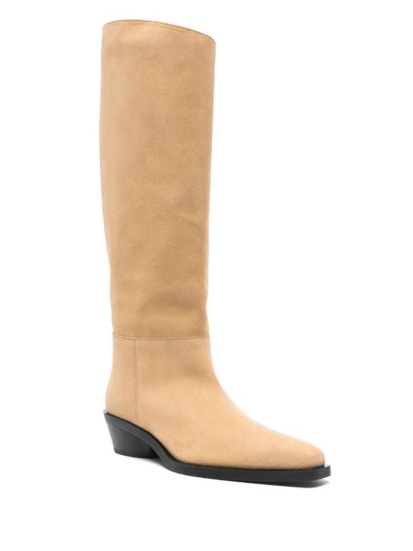 Proenza Schouler Neutrals Bronco Knee-High Boots | Browns Boots