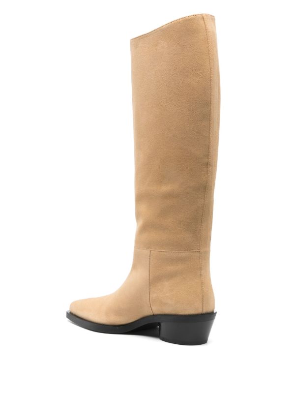 Proenza Schouler Neutrals Bronco Knee-High Boots | Browns Boots
