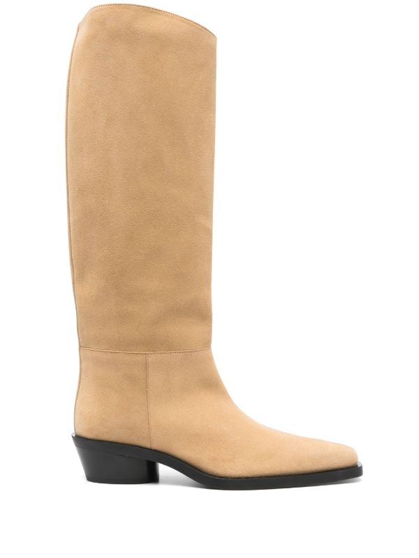 Proenza Schouler Neutrals Bronco Knee-High Boots | Browns Boots