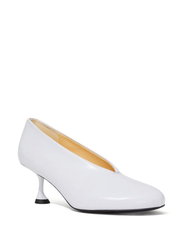 Proenza Schouler White 60mm Tee Pumps | Browns Pumps