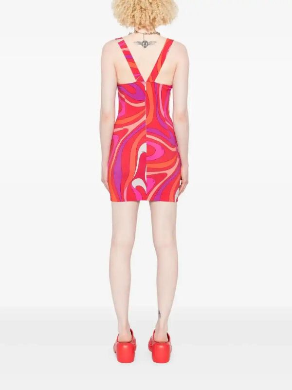 PUCCI Iride-print Mini Dress | Browns Day Dresses