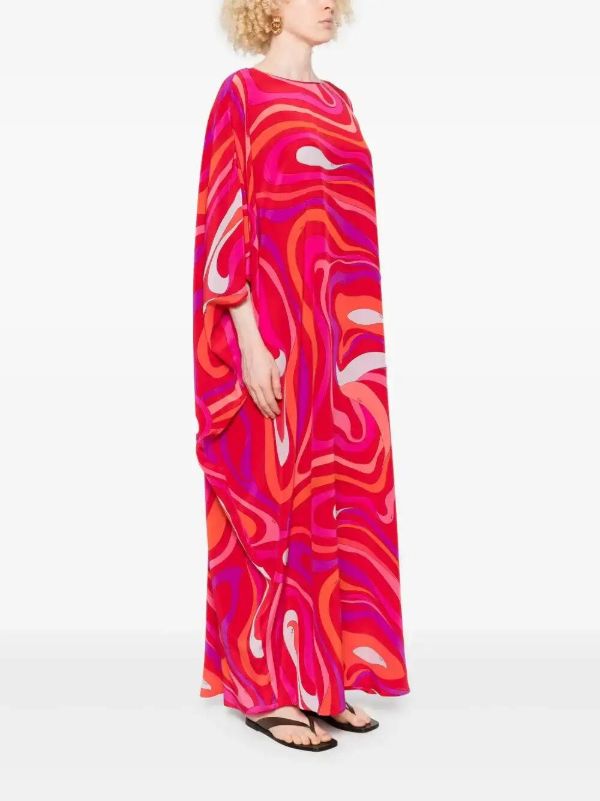 PUCCI Marmo-print Maxi Dress | Browns Day Dresses
