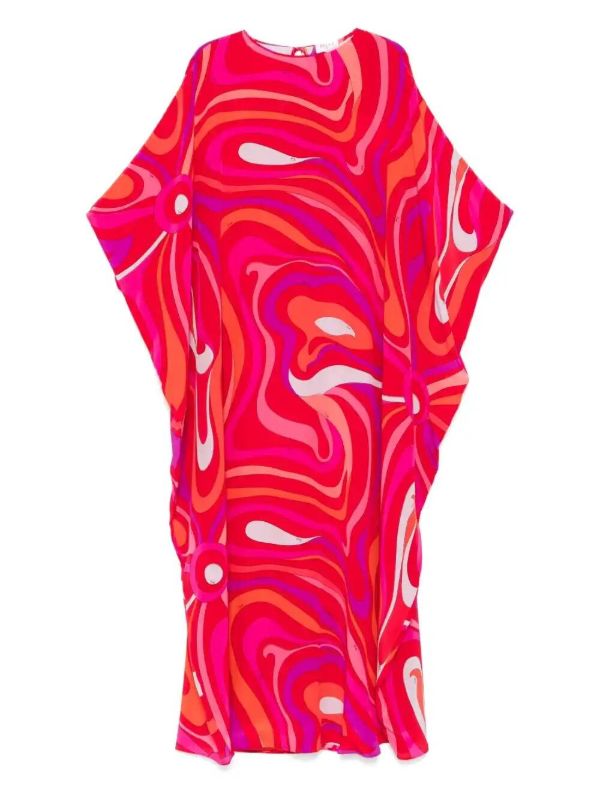 PUCCI Marmo-print maxi dress | Browns Day Dresses