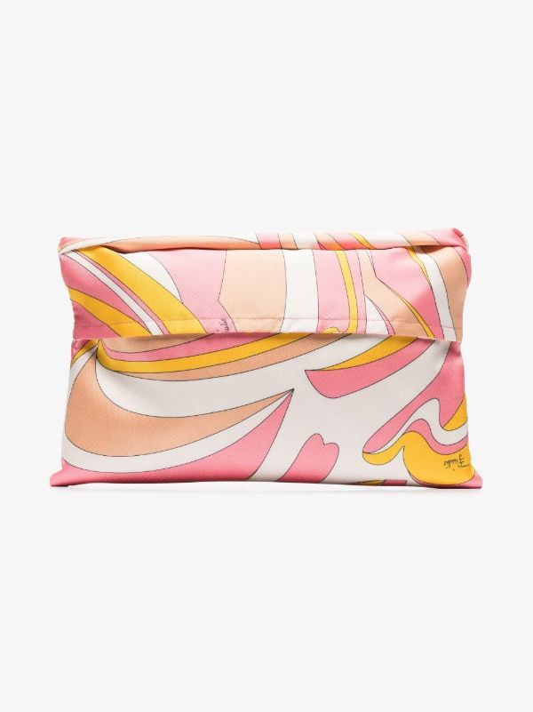 PUCCI Pink Nuages-print Comestic Case | Browns Travel Accessories