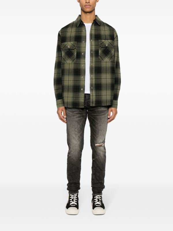 Purple Brand Black P001 Low-Rise Slim Jeans | Browns Slim-Fit Jeans