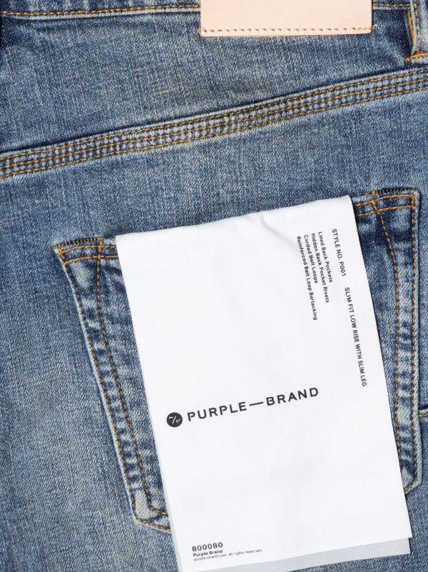 Purple Brand Blue P005 One Year Slim Jeans | Browns Slim-Fit Jeans