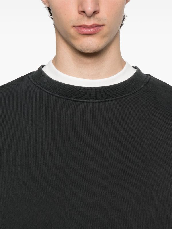 Purple Brand Crew-neck Fleece Sweatshirt | Browns Sweaters