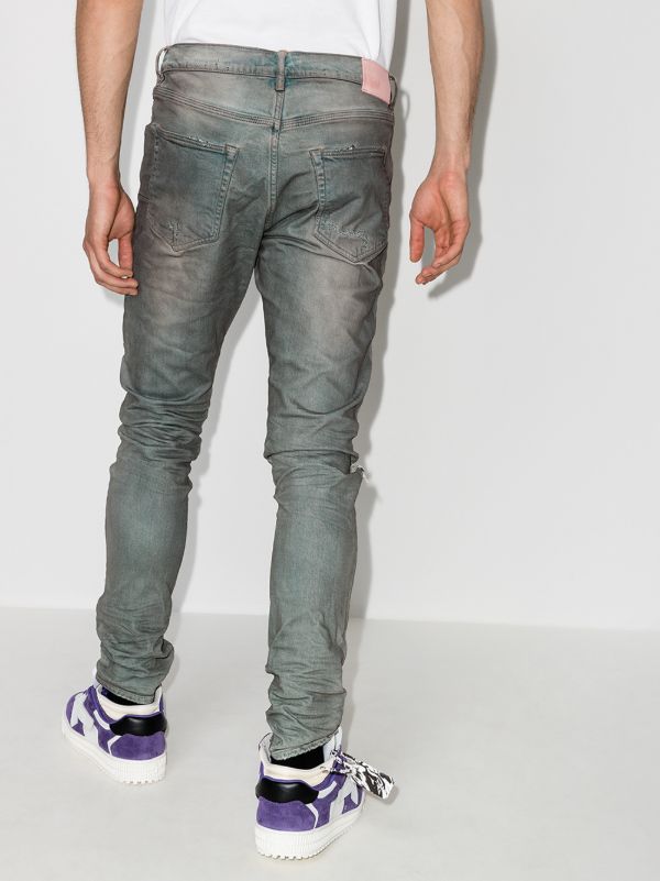 Purple Brand Distressed Slim Leg Jeans | Browns Slim-Fit Jeans