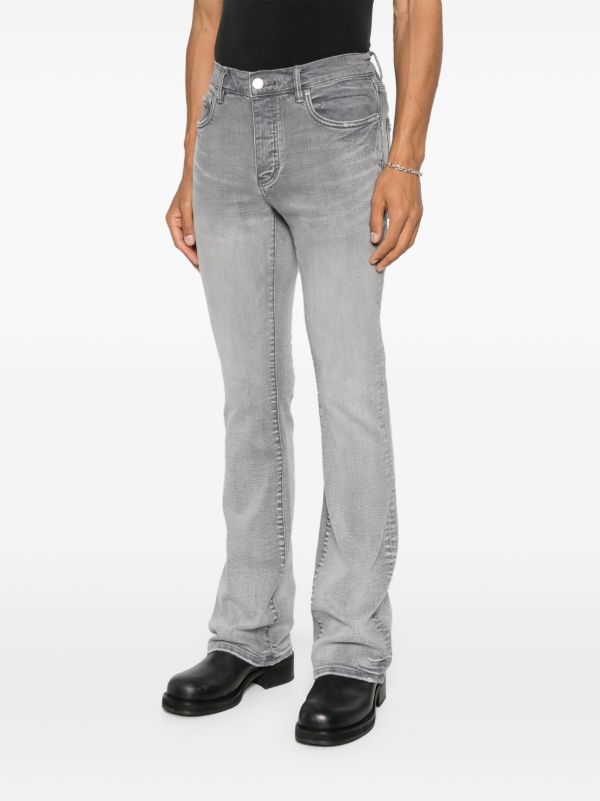 Purple Brand Flare Stormy Sky Jeans | Browns Slim-Fit Jeans