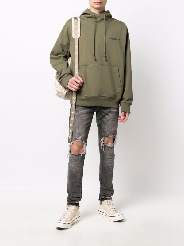 Purple Brand Grey Distressed Slim Jeans | Browns Slim-Fit Jeans