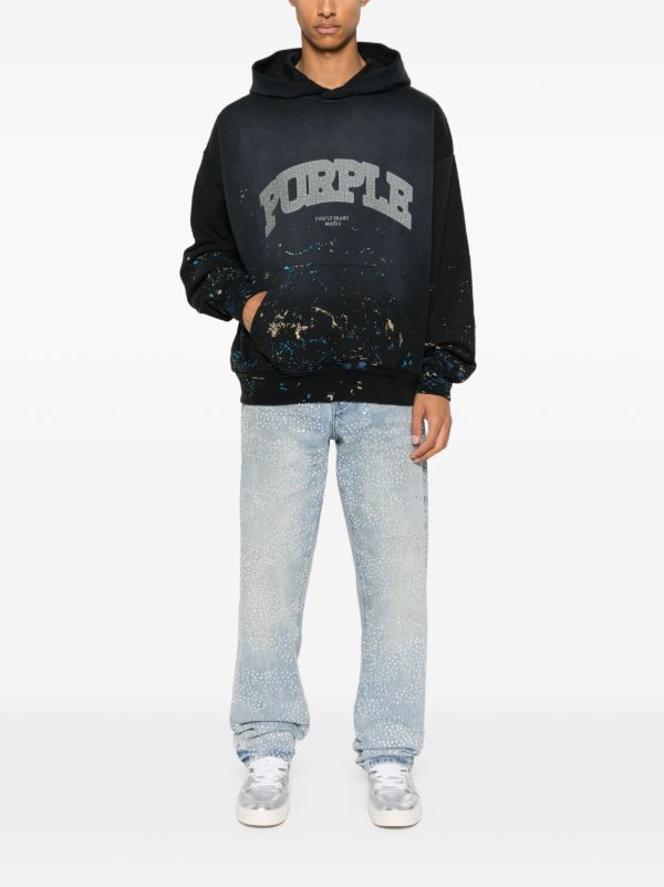 Purple Brand Logo-print Hoodie | Browns Hoodies