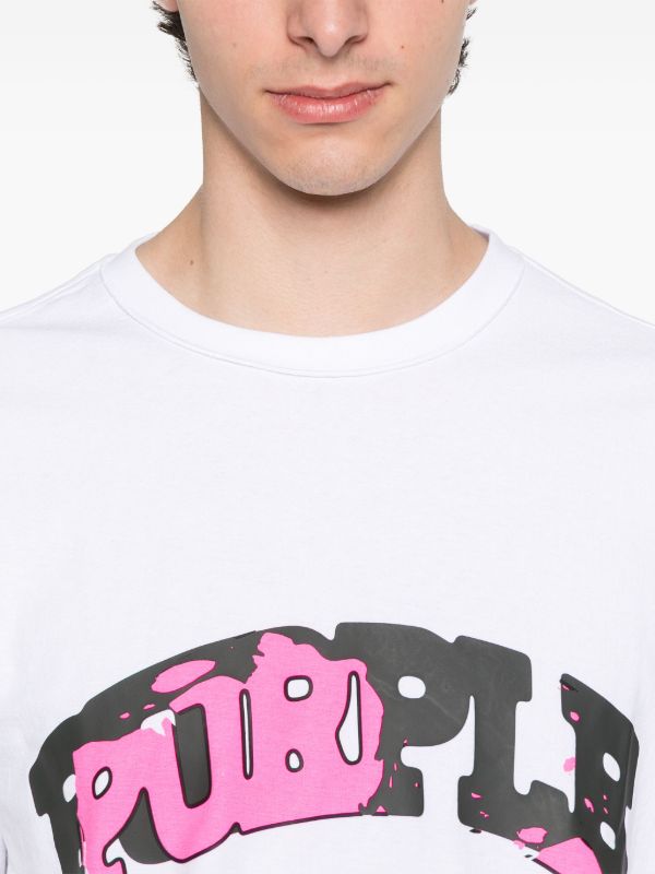 Purple Brand Logo-print T-shirt | Browns T-Shirts