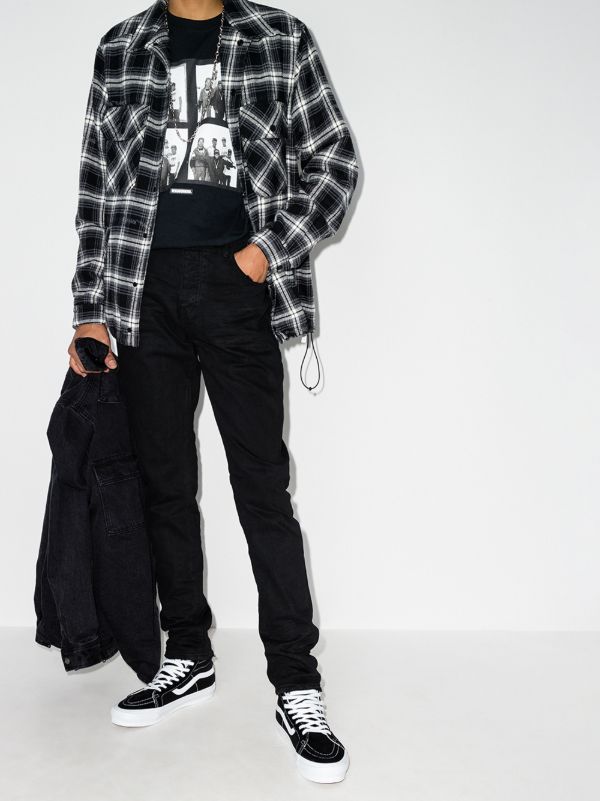 Purple Brand P002 Raw Hem Slim Fit Jeans | Browns Slim-Fit Jeans