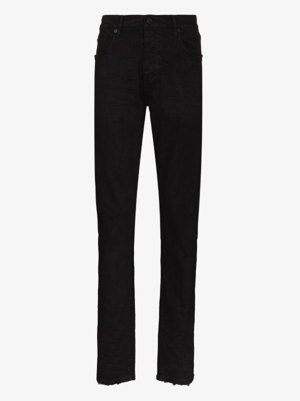 Purple Brand P002 raw hem slim fit jeans | Browns Slim-Fit Jeans