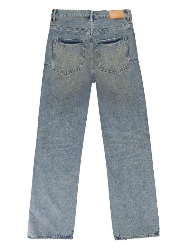 Purple Brand P018 Worn Clean Relaxed-Fit Jeans