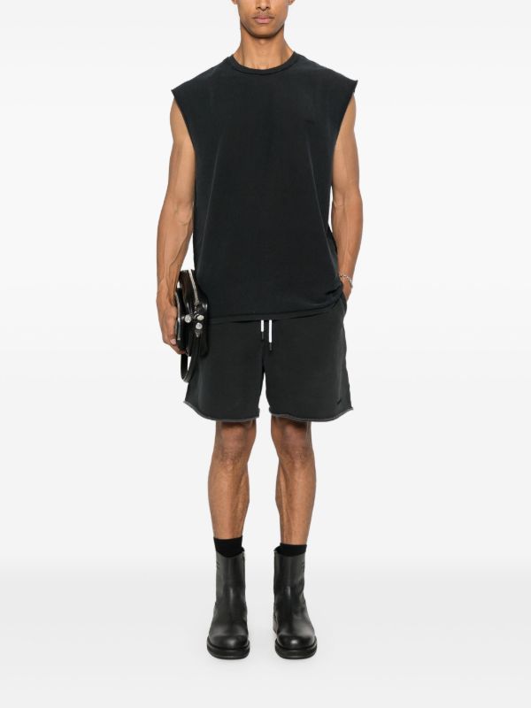 Purple Brand Textured Jersey Tank Top | Browns Vests & Tank Tops