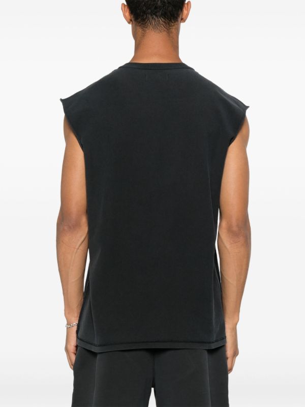 Purple Brand Textured Jersey Tank Top | Browns Vests & Tank Tops