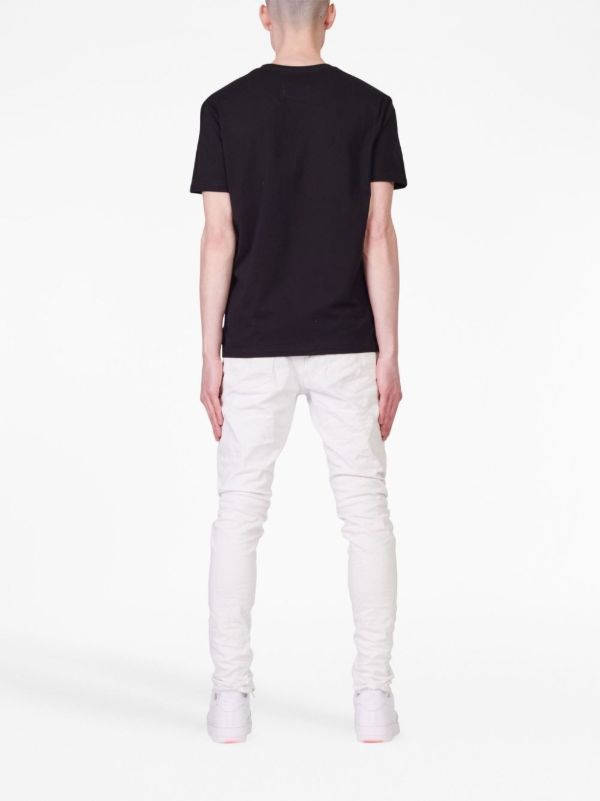 Purple Brand White P001 Crinkled Slim Jeans | Browns Slim-Fit Jeans