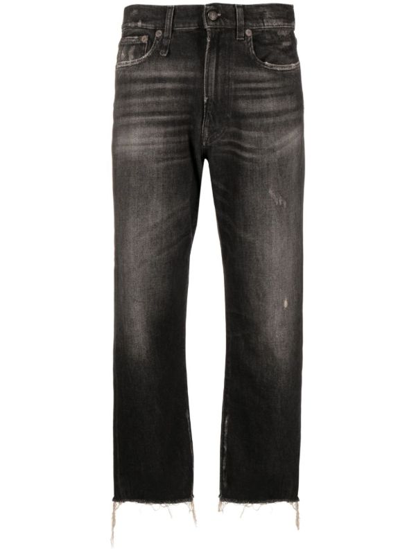R13 Black Tobi Joy Straight Jeans | Browns Straight-Leg Jeans
