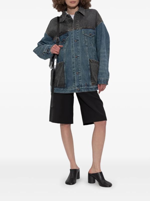 R13 Black Twist-Detail Shorts | Browns Knee-Length Shorts