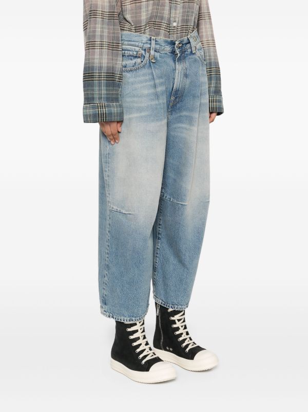 R13 Blue Cropped Wide-Leg Jeans | Browns Wide-Leg Jeans