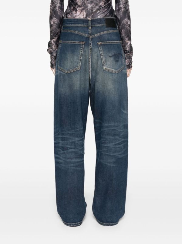 R13 Blue X-Boyfriend Jeans | Browns Straight-Leg Jeans