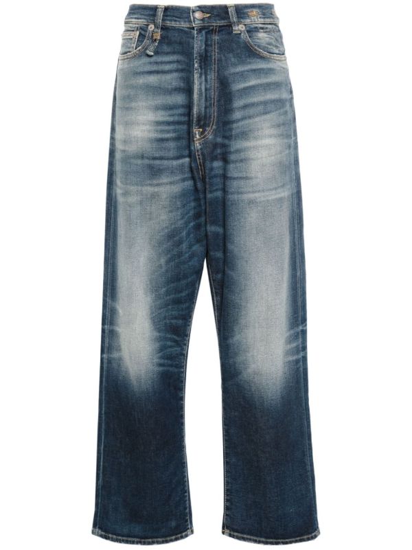 R13 Blue X-Boyfriend Jeans | Browns Straight-Leg Jeans