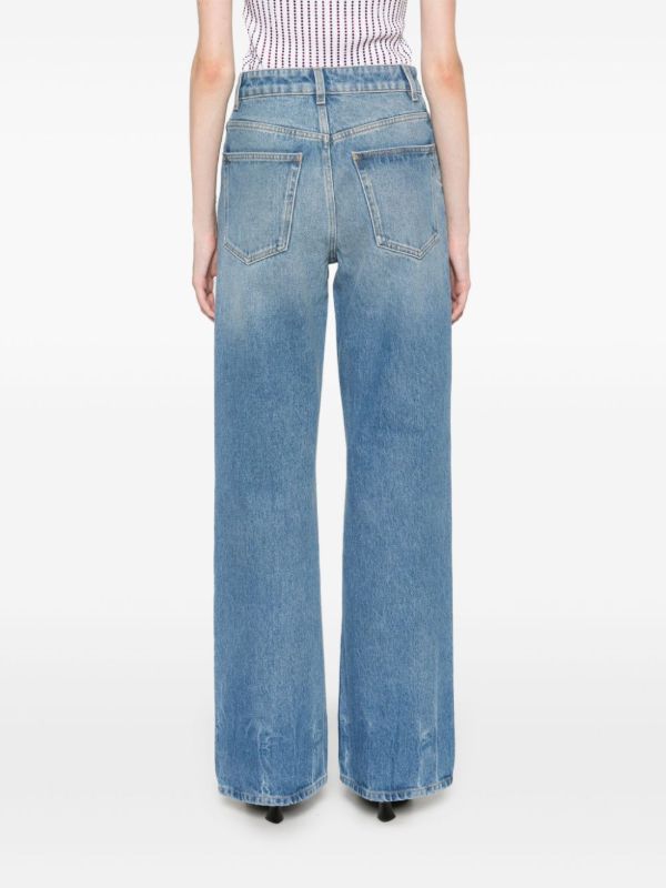 Rabanne Blue Straight-Leg Jeans | Browns Straight-Leg Jeans