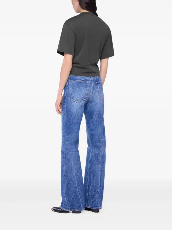 Rabanne Graphic-print T-shirt | Browns T-Shirts & Jersey Shirts