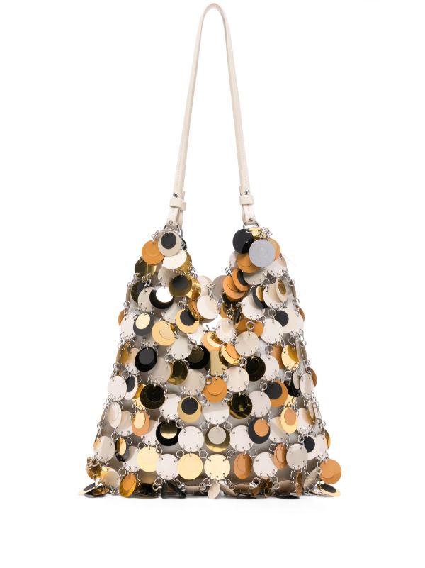 Rabanne sequinned shoulder bag | Browns Shoulder Bags